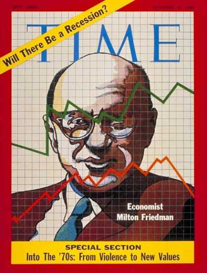 Time - Milton Friedman - Dec. 19, 1969 - Economy