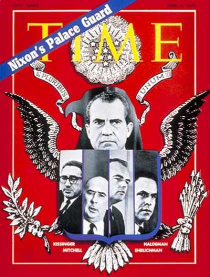 Time - Nixon's Palace Guard - June 8, 1970 - Richard Nixon - U.S. Presidents - Politics