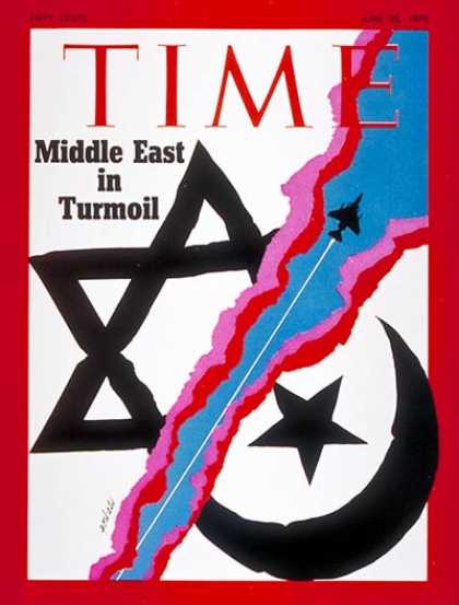 Time - Middle East Turmoil - June 22, 1970 - Israel - Middle East