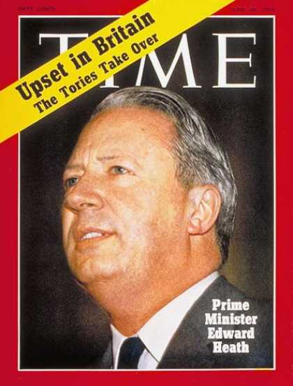 Time - Edward Heath - June 29, 1970 - Great Britain - Prime Ministers
