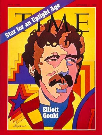 Time - Elliott Gould - Sep. 7, 1970 - Television - Actors - Movies - Broadcasting