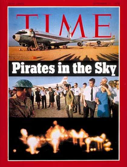Time - Skyjacking - Sep. 21, 1970 - Air Safety - Travel - Hostages - Terrorism
