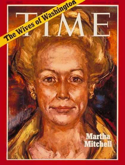 Time - Martha Mitchell - Nov. 30, 1970 - Gossip - Watergate