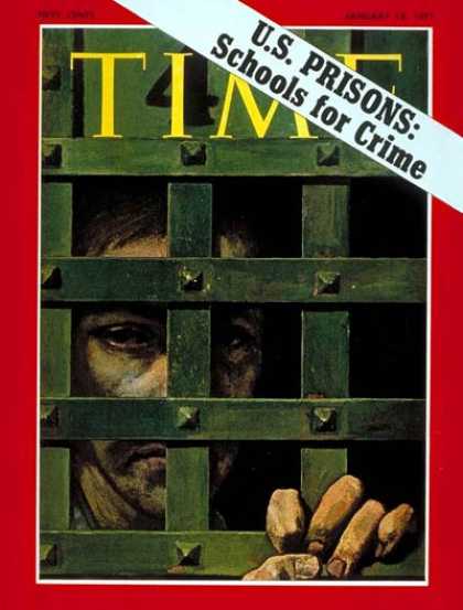 Time - U.S. Prisons - Jan. 18, 1971 - Crime - Law Enforcement - Prisons