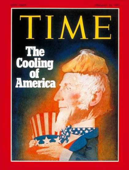 Time - The Cooling of America - Feb. 22, 1971 - Uncle Sam - Society