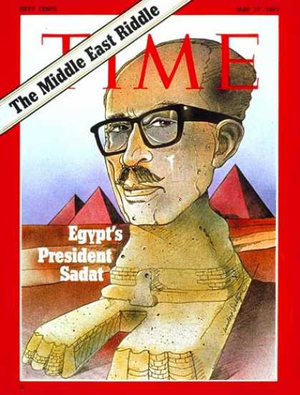 Time - Anwar Sadat - May 17, 1971 - Egypt - Middle East