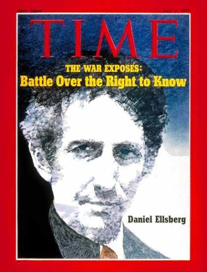 Time - Daniel Ellsberg - July 5, 1971 - Vietnam War - Vietnam