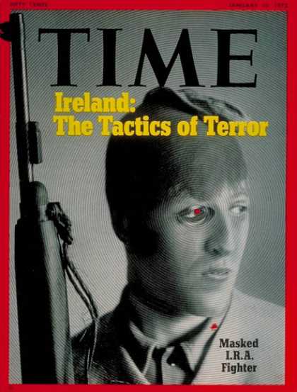 Time - I.R.A. Fighter - Jan. 10, 1972 - Ireland