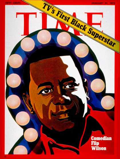 Time - Flip Wilson - Jan. 31, 1972 - Television - Actors - Comedy - Broadcasting