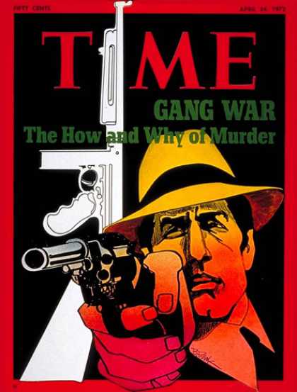 Time - Gang War - Apr. 24, 1972 - Murder - Crime - Death