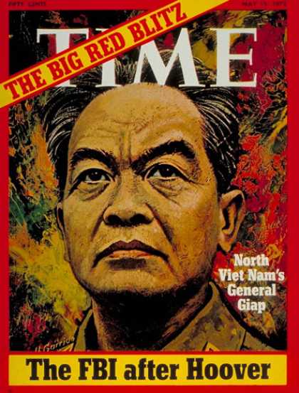 Time - General Vo Nguyen Giap - May 15, 1972 - Vo Nguyen Giap - Vietnam - Vietnam War -