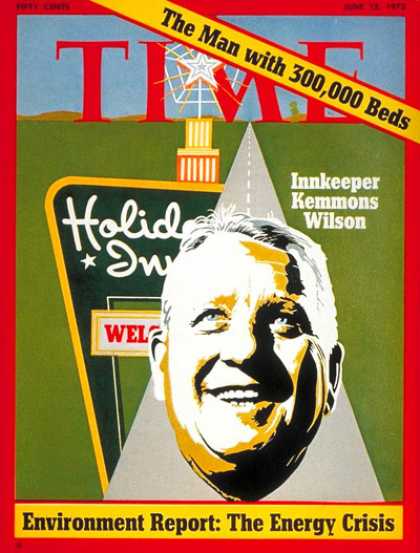 Time - Kemmons Wilson - June 12, 1972 - Business
