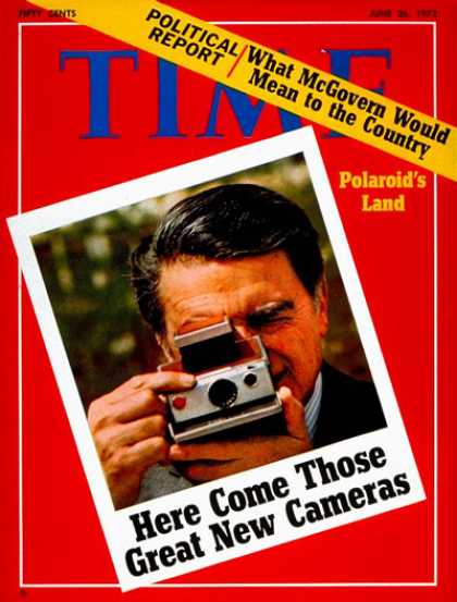 Time - Edwin Land - June 26, 1972 - Photography - Inventions - Innovation - Science & T