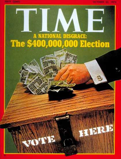 Time - Campaign Financing - Oct. 23, 1972 - Business