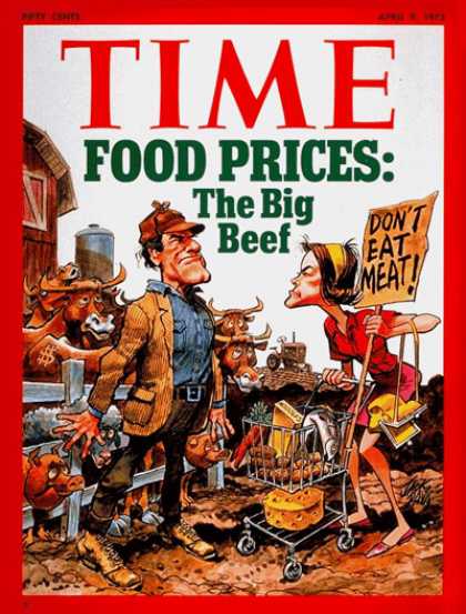 Time - Apr. 9, 1973 - Economy - Food - Inflation - Business