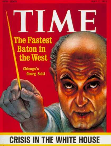Time - Georg Solti - May 7, 1973 - Conductors - Classical Music - Music