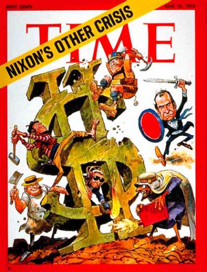 Time - The U.S. Economy - June 18, 1973 - Economy - Business