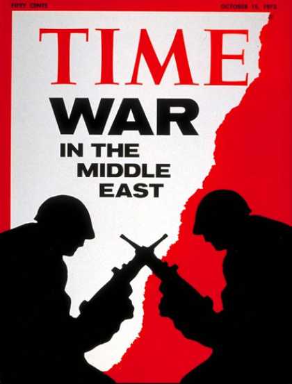 Time - Middle East War - Oct. 15, 1973 - Middle East