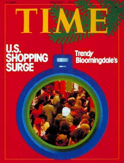 Time - Dec. 1, 1975 - Holidays - Consumers