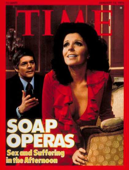 Time - Soap Operas - Jan. 12, 1976 - Television - Broadcasting