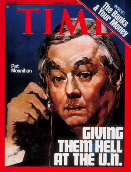 Time - Daniel Patrick Moynihan - Jan. 26, 1976 - United Nations - Diplomacy