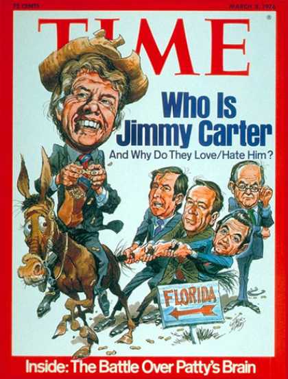 Time - Jimmy Carter - Mar. 8, 1976 - Democrats - Politics - Governors - Presidential El