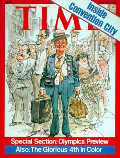 Time - The Democratic Convention - July 19, 1976 - Presidential Elections - Democrats -