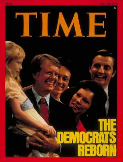 Time - Carter & Mondale - July 26, 1976 - Jimmy Carter - Walter Mondale - Presidential