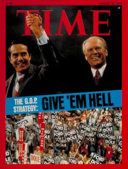 Time - The G.O.P Strategy - Aug. 30, 1976 - Politics