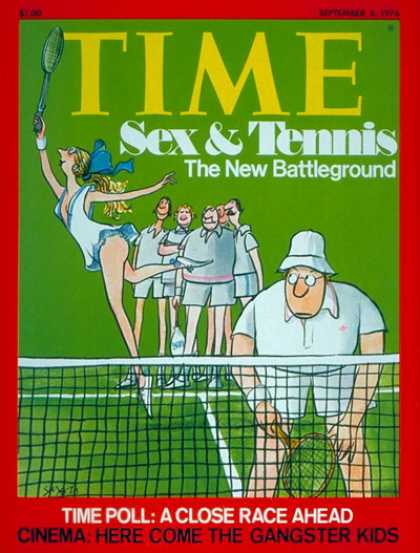 Time - Sex and Tennis - Sep. 6, 1976 - Society - Tennis - Sex - Sports