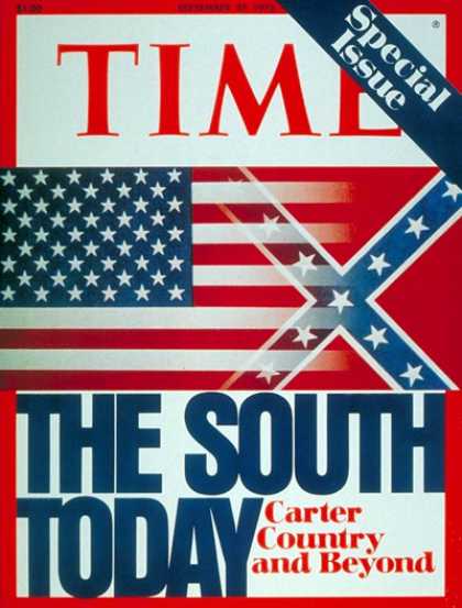 Time - The South - Sep. 27, 1976 - American Flag - Politics