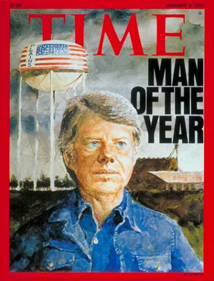 Time - Jimmy Carter, Man of the Year - Jan. 3, 1977 - Jimmy Carter - Person of the Year