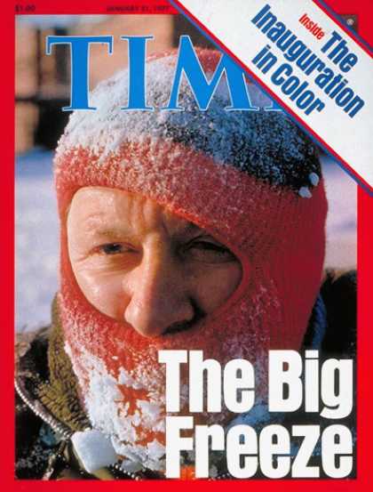Time - Winter Weather - Jan. 31, 1977 - Weather - Environment