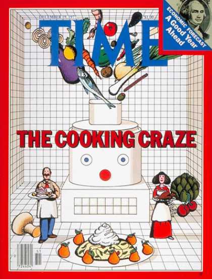 Time - Cooking Craze - Dec. 19, 1977 - Food