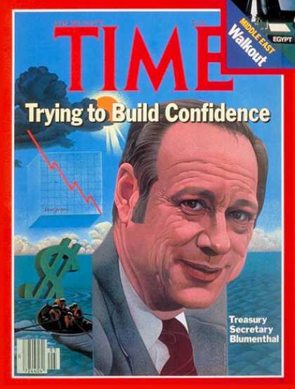 Time - Michael Blumenthal - Jan. 30, 1978 - Politics