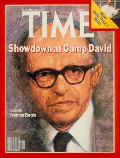 Time - Menachem Begin - Sep. 11, 1978 - Middle East