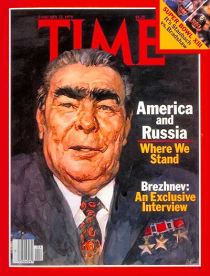 Time - Leonid Brezhnev - Jan. 22, 1979 - Russia