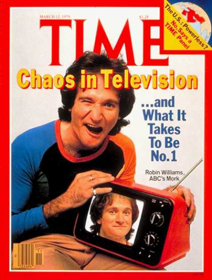 Time - Robin Williams - Mar. 12, 1979 - Television - Most Popular - Actors - Comedy - M
