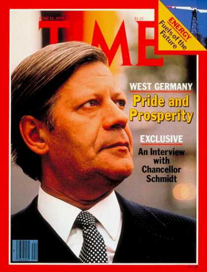 Time - Helmut Schmidt - June 11, 1979 - Germany