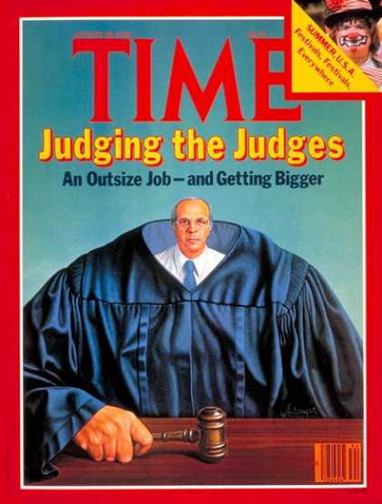 Time - Judging the Judges - Aug. 20, 1979 - Law