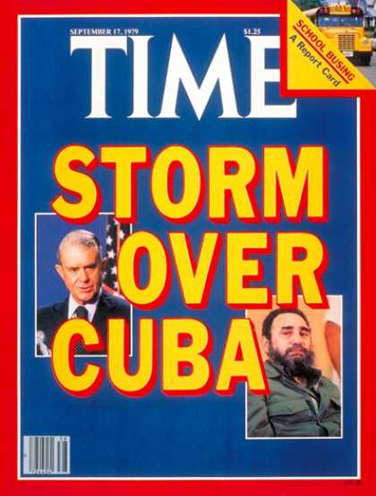 Time - Storm over Cuba - Sep. 17, 1979 - Cyrus Vance - Fidel Castro - Cuba - Latin Amer