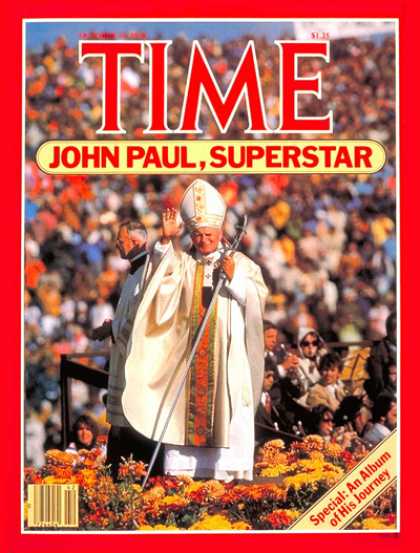 Time - Pope John Paul II - Oct. 15, 1979 - Religion - Christianity - Popes - Catholicis