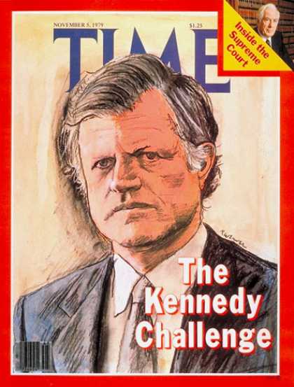 Time - Edward Kennedy - Nov. 5, 1979 - Politics