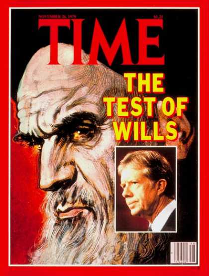Time - Ayatullah Khomeini and Jimmy Carter - Nov. 26, 1979 - Ayatullah Khomeini - Jimmy