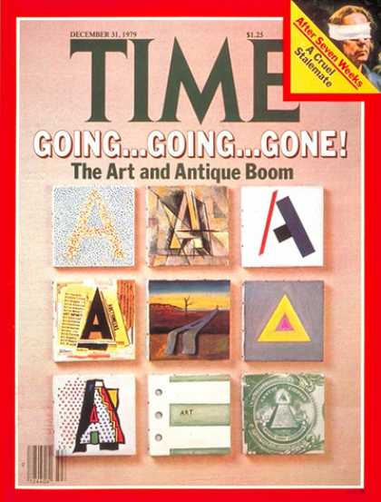 Time - Art and Antiques Boom - Dec. 31, 1979 - Art