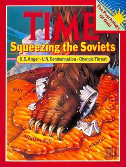 Time - Squeezing the Soviets - Jan. 28, 1980 - Russia - Communism - Economy