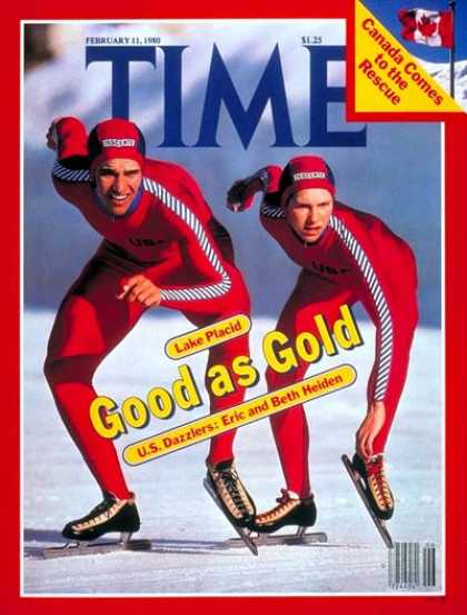Time - Olympic Skaters - Feb. 11, 1980 - Olympics - Women - Sports
