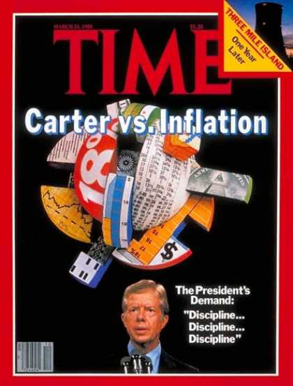 Time - Carter and Inflation - Mar. 24, 1980 - Jimmy Carter - U.S. Presidents - Economy