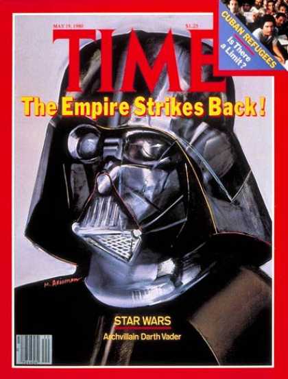 Time - Star Wars - May 19, 1980 - Darth Vader - Most Popular - Science Fiction
