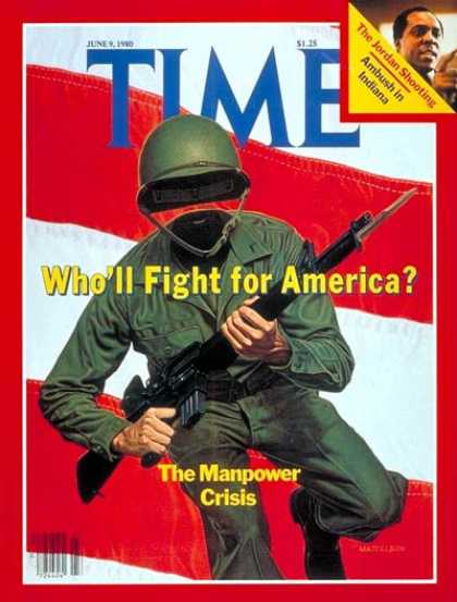 Time - Military Manpower - June 9, 1980 - Military